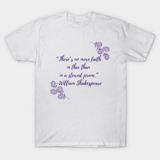 Shakespearean Insults: Stewed Prune T-Shirt